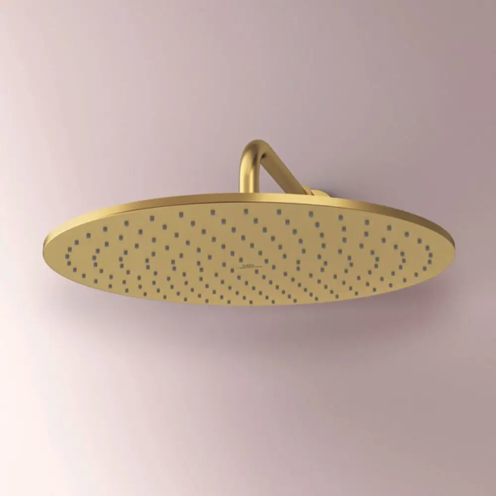 IS-Wandanschluss-Idealrain-400mm-Brushed-Gold-B9445A2 gallery number 4